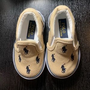 Baby Polo slip on shoes